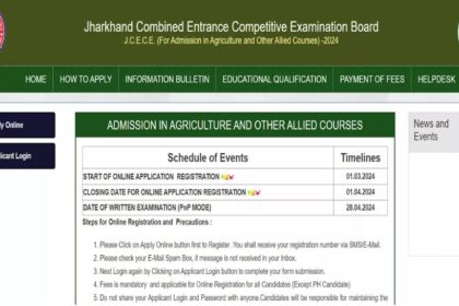 Jharkhand CET 2024 Registration Begins in Hindi, Apply Till April 1 on jceceb.jharkhand.gov.in